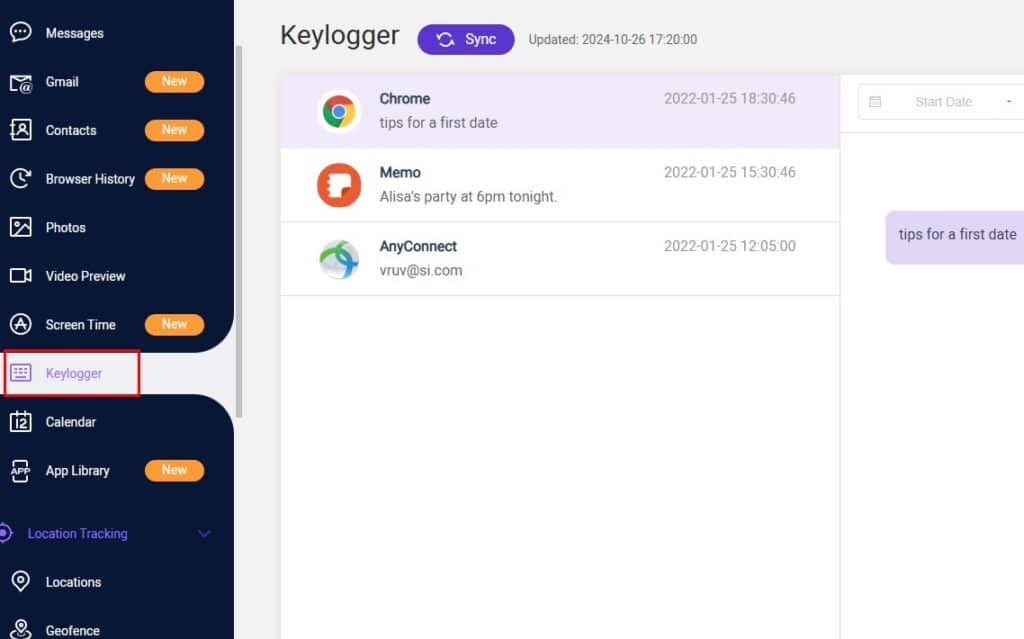 MoniMaster-Keylogger