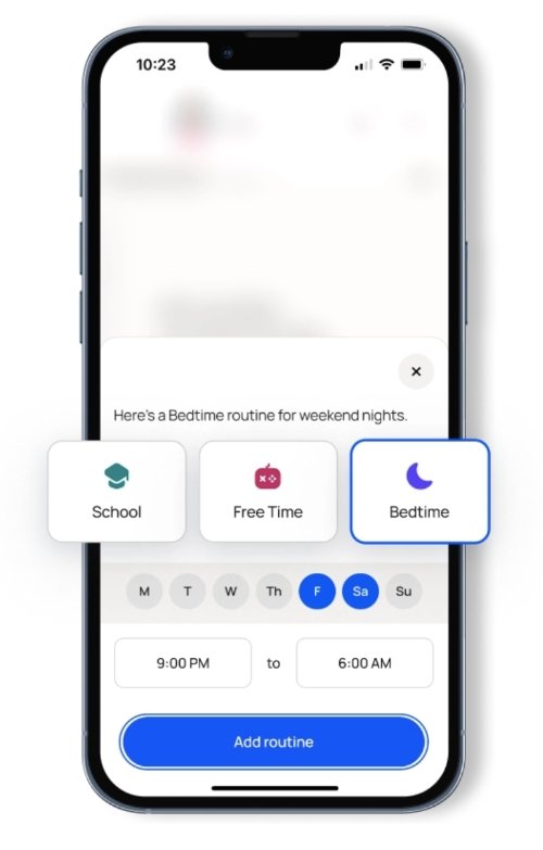 Gestione del tempo trascorso sullo schermo dell'app Bark