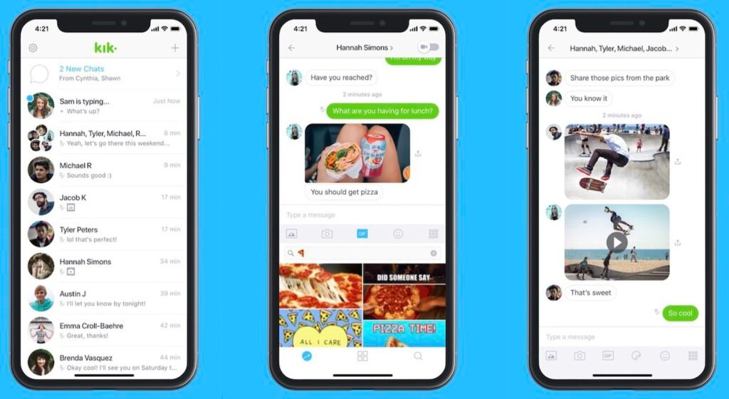 Come vedere i vecchi messaggi Kik