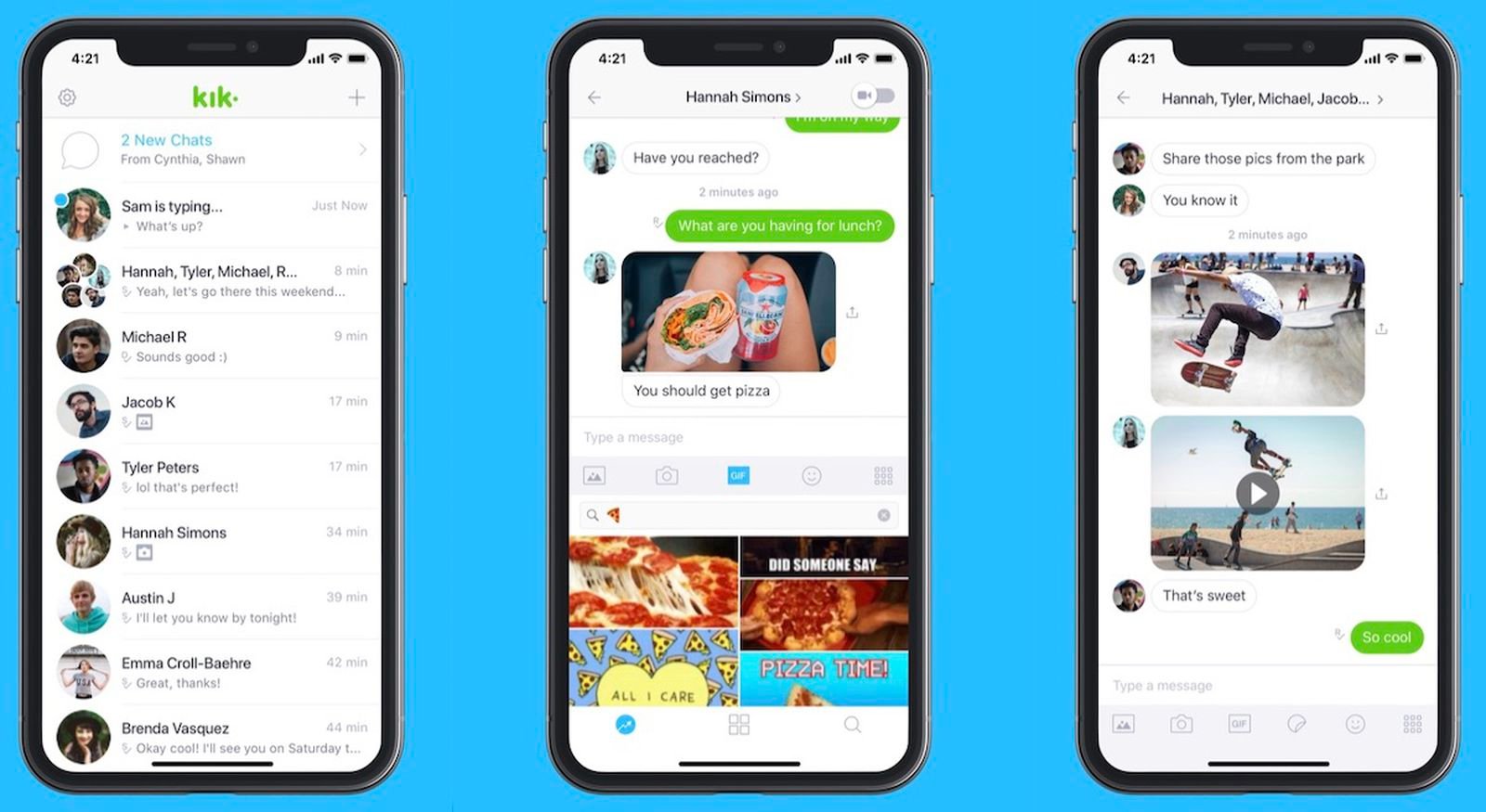 Come vedere i vecchi messaggi Kik