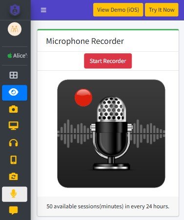 FamiSpy Enregistreur de microphones
