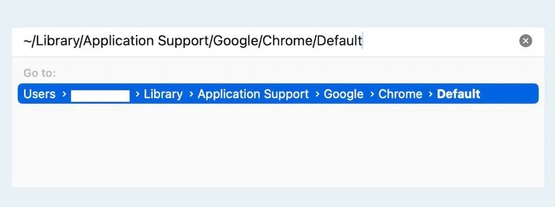 Recovering Chrome History with Time Machine