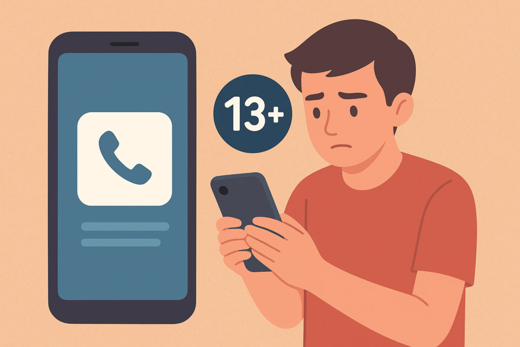 Comprendre les règles d'âge de TextNow