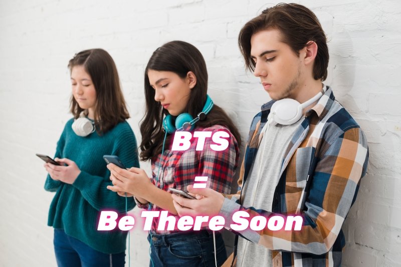 BTS significa en texto