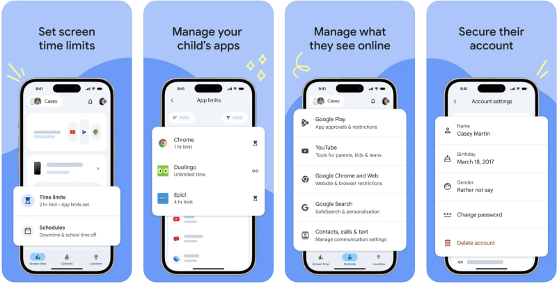 Google Family Link-App